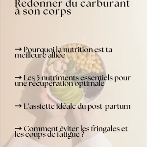 Post-partum : Guide Complet des suppléments – Image 3